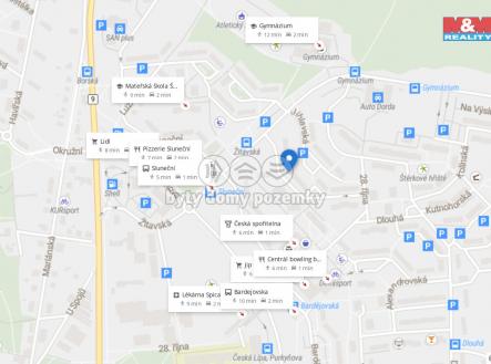 mapa | Prodej bytu, 1+1, 41 m²