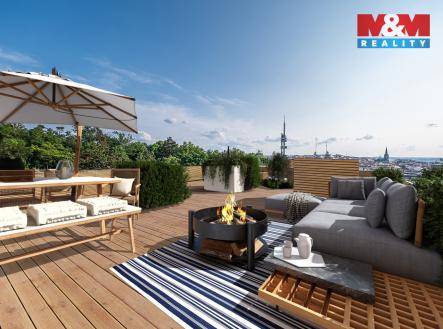 terasa vizualizace (3).jpeg | Prodej bytu, 5+kk, 189 m²