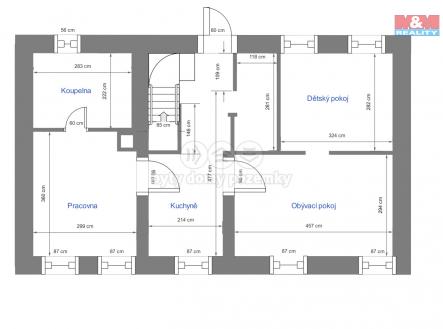 Půdorys  | Prodej - dům/vila, 140 m²