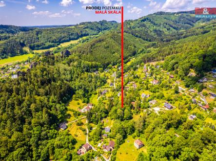 Pohled na pozemek | Prodej - pozemek pro bydlení, 867 m²