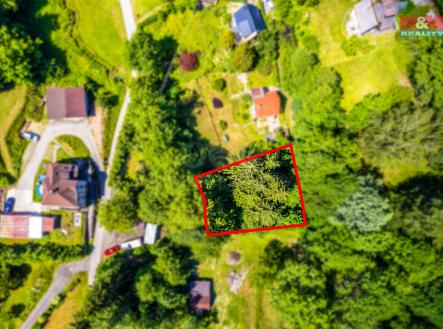 Pohled na pozemek | Prodej - pozemek pro bydlení, 867 m²