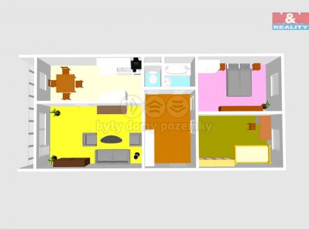 3D.jpg | Prodej bytu, 3+1, 70 m²