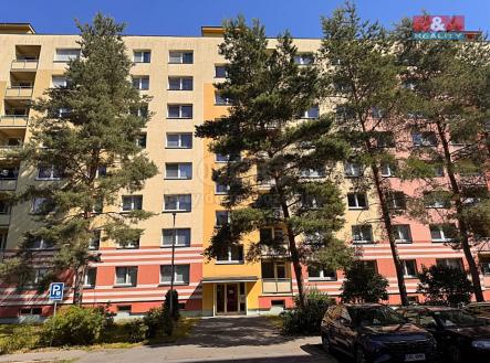 Pohled na vchod | Pronájem bytu, 3+1, 82 m²