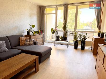 obývací pokoj | Pronájem bytu, 3+1, 82 m²