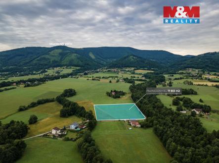 VYZNACENI SAMOSTANTY POZEMEK MENSI.jpg | Prodej - pozemek, zemědělská půda, 17 813 m²