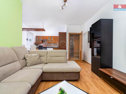 Obývací pokoj + kuchyně | Prodej bytu, 3+kk, 85 m²
