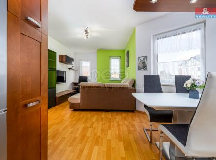 Obývací pokoj + kuchyně | Prodej bytu, 3+kk, 85 m²