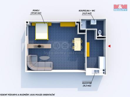 a2.jpg | Pronájem bytu, 1+kk, 51 m²