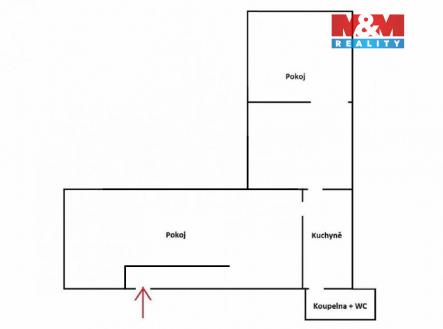 Bez názvuku.jpg | Pronájem bytu, 2+kk, 80 m²