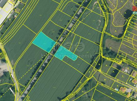 kat.mapka_1591.jpg | Prodej - pozemek, trvalý travní porost, 7 173 m²