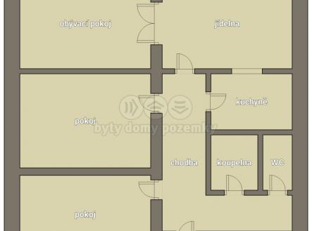 byt Na Výsluní 761, Zruč nad Sázavou.jpeg | Prodej bytu, 4+1, 75 m²