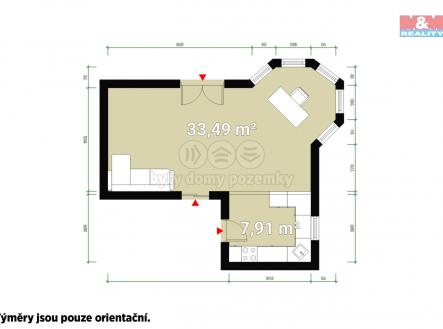 Půdorys.jpg | Pronájem - obchodní prostor, 43 m²