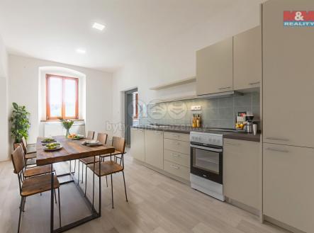 vizualizace AI jidelna .jpg | Prodej bytu, 2+1, 85 m²