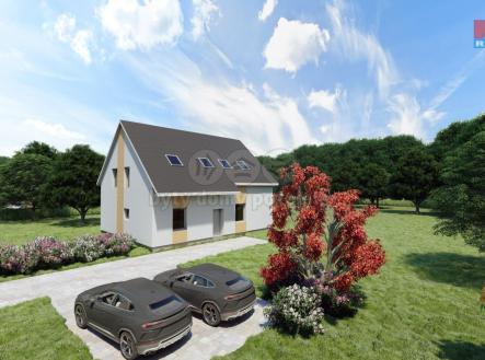 vizualizace domu | Prodej - pozemek pro bydlení, 1 236 m²