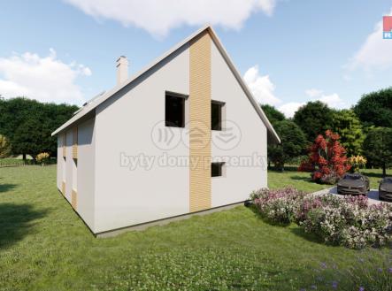 vizualizace domu | Prodej - pozemek pro bydlení, 1 236 m²