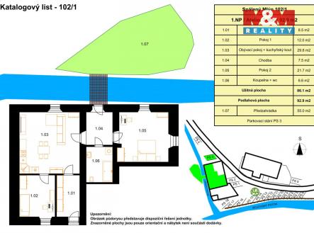 102-1_apartmán.jpg | Prodej bytu, 3+kk, 86 m²