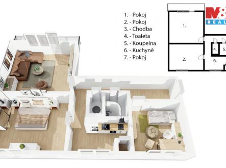 půdorys.jpg | Prodej bytu, 3+1, 76 m²
