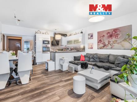 Obývací pokoj s jídelnou | Prodej bytu, 3+kk, 72 m²