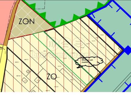 UP popis Sendražice.jpg | Prodej - pozemek, zahrada, 2 115 m²