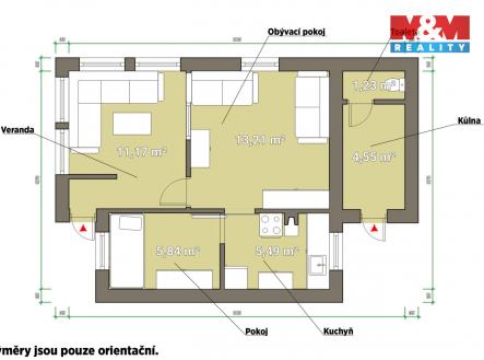 pudorys.jpg | Prodej - chata/rekreační objekt, 35 m²