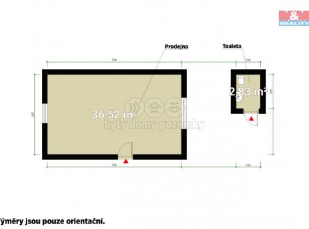 Půdorys.jpg | Pronájem - obchodní prostor, 38 m²
