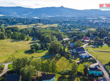 pohled na pozemek  | Prodej - pozemek pro bydlení, 994 m²