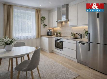 Vizualizace II. kuchyně | Prodej - dům/vila, 85 m²
