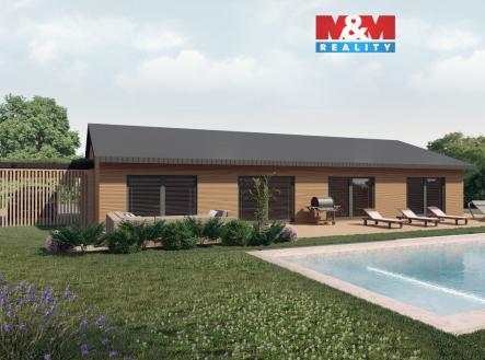 Vizualizace RD | Prodej - pozemek pro bydlení, 1 134 m²