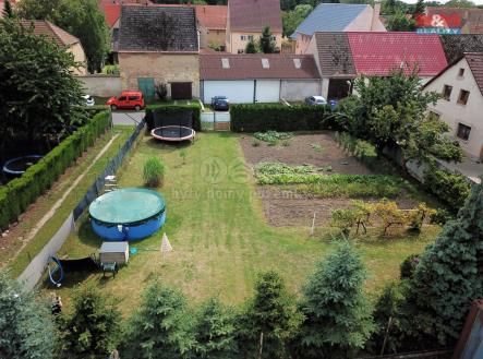 Foto dron 1 | Prodej - pozemek, zahrada, 550 m²