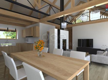 Obývací pokoj 2.jpg | Prodej - pozemek pro bydlení, 750 m²