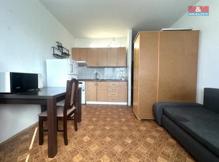 Pronájem bytu 1+kk, 19 m², Klášterec nO, ul. Královéhradecká | Pronájem bytu, 1+kk, 19 m²