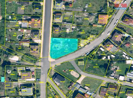 Mapka orto.jpeg | Prodej - pozemek pro bydlení, 849 m²