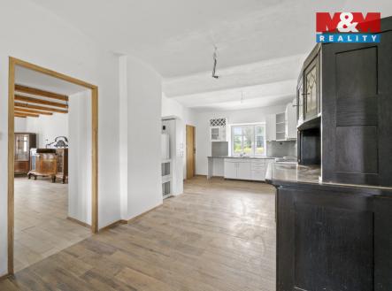Kuchyně s jídelnou.jpg | Prodej - chata/rekreační objekt, 260 m²