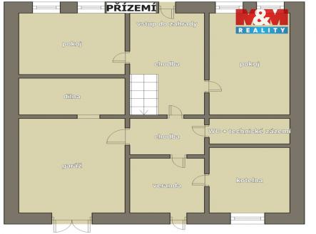 PŮDORYS Choustnik přízemí.jpg | Prodej - dům/vila, 112 m²