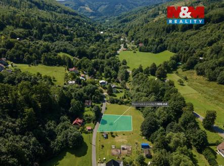 Vyznaceni 1005m2, 2.jpg | Prodej - pozemek pro bydlení, 1 005 m²