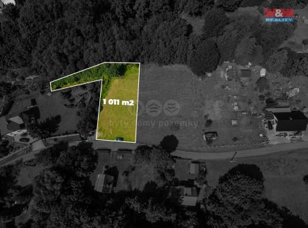 Vyznaceni 1011m2, 2.jpg | Prodej - pozemek pro bydlení, 1 011 m²