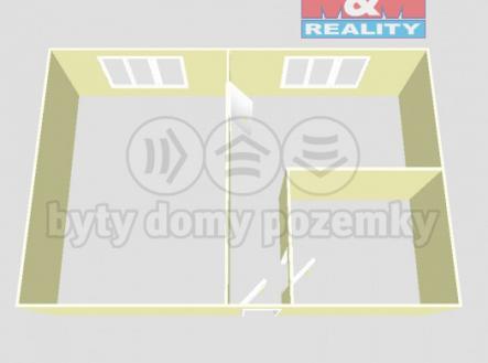 1-1-117156-3d-opava_12547263623.jpg | Pronájem bytu, 1+1, 35 m²