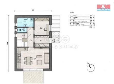 1.NP | Prodej - pozemek pro bydlení, 1 076 m²