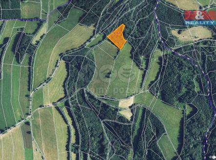 mapka | Prodej - pozemek, trvalý travní porost, 7 064 m²