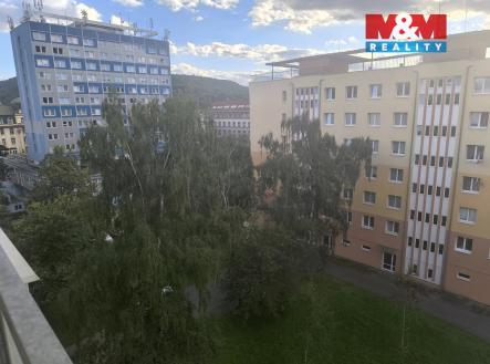 Pohled z lodžie | Pronájem bytu, 4+kk, 78 m²