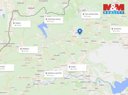 Mapa okolí - města.jpeg | Prodej - pozemek pro bydlení, 700 m²