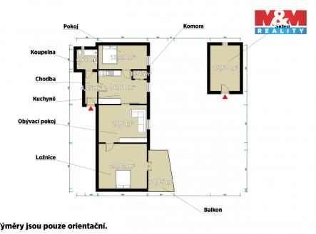 PÖdorys.jpg | Prodej bytu, 3+1, 86 m²