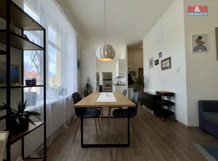 Obývací pokoj + KK | Pronájem bytu, 2+kk, 48 m²