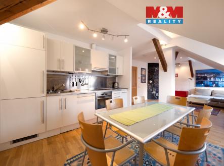 Obývací pokoj + KK | Prodej bytu, 2+kk, 71 m²