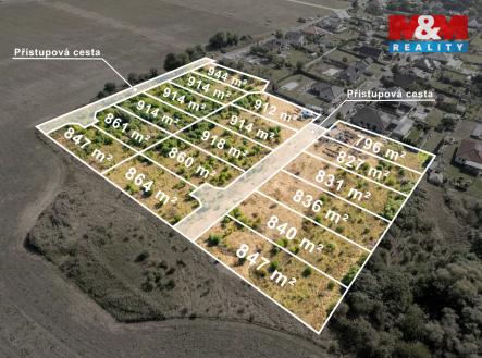 Další prodávané pozemky. | Prodej - pozemek pro bydlení, 847 m²