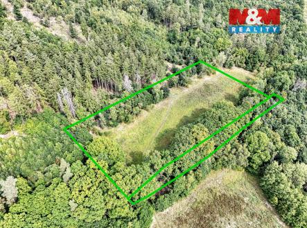 ohraničení pozemku | Prodej - pozemek, trvalý travní porost, 7 660 m²