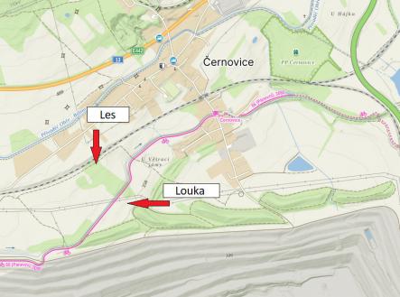 mapa | Prodej - pozemek, les, 17 656 m²