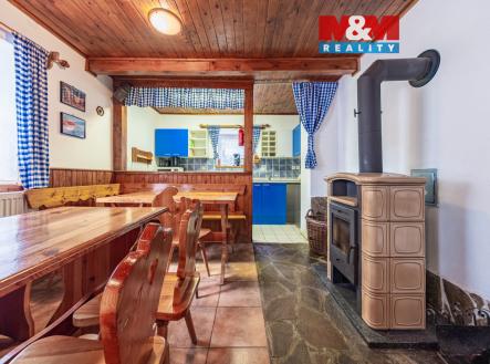 společenská místnost | Prodej - chata/rekreační objekt, 285 m²