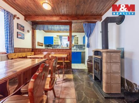 společenská místnost | Prodej - chata/rekreační objekt, 285 m²