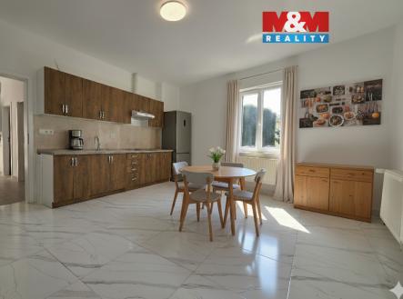 vizualizace kuchyně.jpg | Pronájem bytu, 2+1, 95 m²